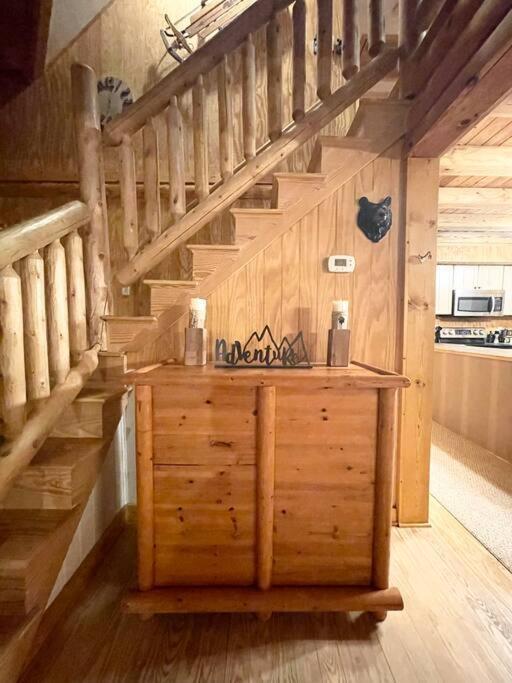 Basye One Of A Kind Rustic Log Cabin Near Bryce Resort - Large Game Room - Fire Pit - Large Deck - Bbq מראה חיצוני תמונה