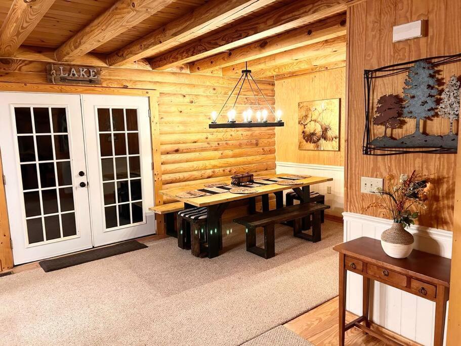 Basye One Of A Kind Rustic Log Cabin Near Bryce Resort - Large Game Room - Fire Pit - Large Deck - Bbq מראה חיצוני תמונה
