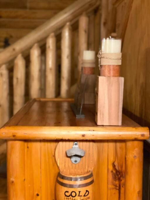 Basye One Of A Kind Rustic Log Cabin Near Bryce Resort - Large Game Room - Fire Pit - Large Deck - Bbq מראה חיצוני תמונה