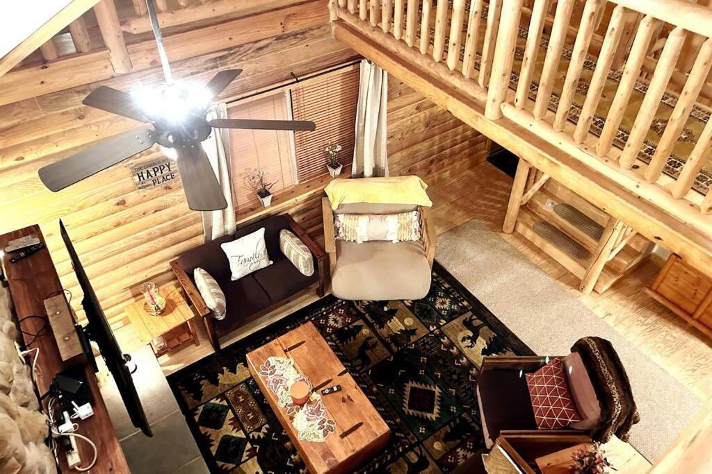 Basye One Of A Kind Rustic Log Cabin Near Bryce Resort - Large Game Room - Fire Pit - Large Deck - Bbq מראה חיצוני תמונה